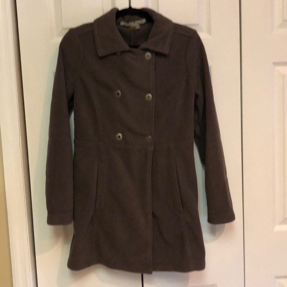 Dark olive green coat